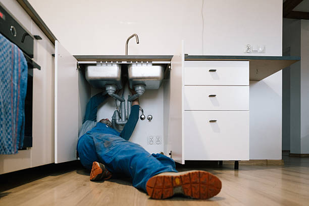 Professional Pipe Repair technician working in Sandy Ridge, NC